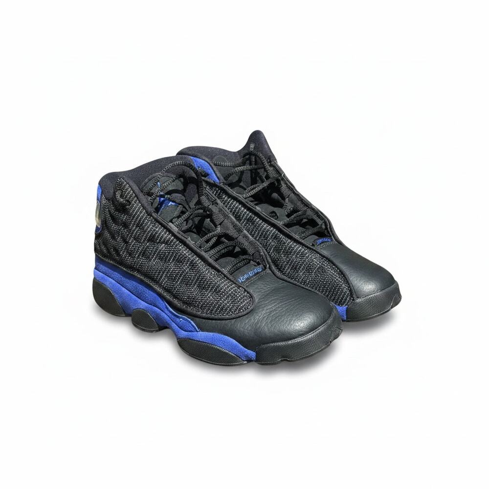 Kid's Nike Jordan 13 Retro Black Hyper Royal Size 6.5Y